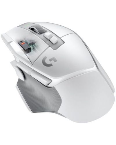 Гейминг мишка Logitech - G502 X Lightspeed EER2, оптична, бяла  - 9